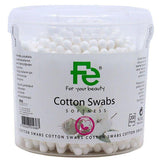 Fe Cotton Swabs 100% Pure Cotton for Daily Care 200 Count