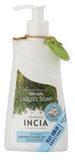 Incia Natural Liquid Soap: Gentle Olive Oil Cleanser, Chemical & Paraben Free - Perfect for Sensitive Skin, 8.45 fl oz