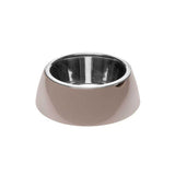 Ferplast Jolie Steel Pet Bowl for Cats and Small Dogs Grey 500 ml