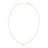 14K Yellow Gold Gemini Necklace