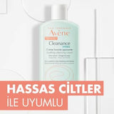 Avene Cleanance Hydra Cleansing Cream - Gentle, Hydrating, Soothing Skincare for Sensitive Skin