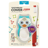 Flipper Swimsafe Blue Owl Toothbrush Cover with Sand Timer 1 Count