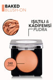 Flormar Baked Blush-On Luminous Peach Cheek Color 9g