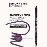 Flormar Smoky Eyes Waterproof Eyeliner 05 Deep Purple