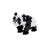 Plus Plus Panda 100 Piece Construction Toy Set in Reusable Tube - Danish Made for Creative Play