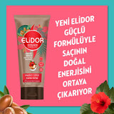 Elidor Argan Oil & Hibiscus Hair Care Cream - Nourishing, Moisturizing, and Strengthening for Damaged Hair, 5.75 fl oz