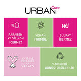 Urban Care Sulfate-Free Hair Care Cream for Curly Hair - Nourishing, Moisturizing, Vegan, 8.45 fl oz