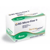 BD Micro-Fine Plus Pen Needles 4mm 32G (x100)