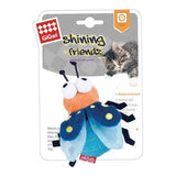Gigwi Catnip Bee Light-Up Plush Cat Toy 9cm