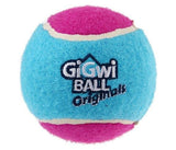 Gigwi Squeaky Tennis Ball Dog Toy Set Large 3-Pack