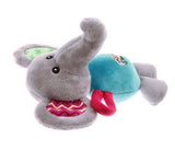 Gigwi Plush Friendz Squeaky Elephant Dog Toy Medium
