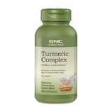 GNC Turmeric Complex Herbal Supplement 100 Capsules