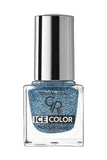 Golden Rose Ice Color Nail Lacquer Glitter 222 Mini Polish