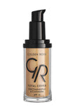 Golden Rose Total Cover 2in1 Foundation & Concealer 19 Caramel 30ml