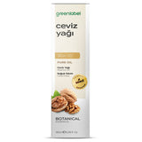 Greenlabel Cold Pressed Walnut Oil for Skin and Hair 180 ml
