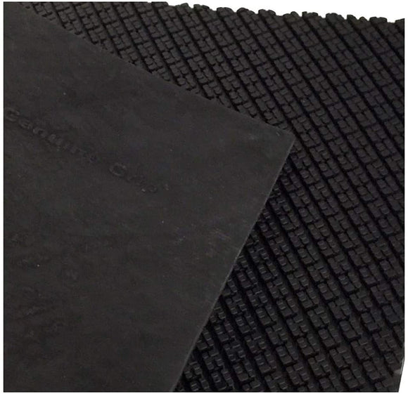 SoleTech Genuine Grip Soling Sheet, 4mm, Black , 12.5