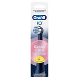Oral-B iO Gentle Care Replacement Brush Heads Black 4-Pack