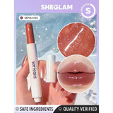 Sheglam Pout Perfect Shimmer Liquid Lipstick in Sepia Kiss