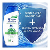 Head & Shoulders Menthol Fresh 2-in-1 Shampoo & Conditioner 625 ml