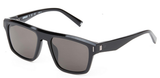 Hermossa HM-1627 01 Classic Black Square Sunglasses 54mm