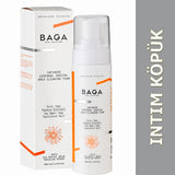Baga Gentle Genital Hygiene Foam - pH Balanced, Soap-Free, Soothing Chamomile & Aloe Vera - 6.76 fl oz