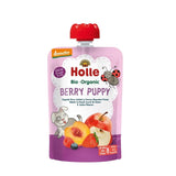 Holle Organic Berry Puppy Apple Peach & Berry Puree 100g