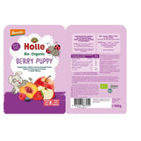 Holle Organic Berry Puppy Apple Peach & Berry Puree 100g