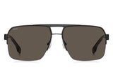 Hugo Boss 1767/S 00360IR Grey Men's Square Sunglasses 60mm