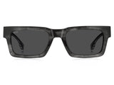 Hugo Boss 1855/S Grey Rectangular Men's Sunglasses 52mm