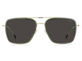 Hugo HG 1404/G/S Men's Modern Square Sunglasses 56mm