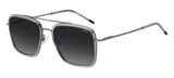 Hugo HG 1404/G/S Men's Classic Square Sunglasses 56mm