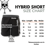 MEN'S | HYBRID SHORT : BLACK