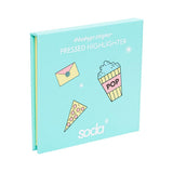 Soda Pressed Highlighter 103 - Natural Glow Makeup Highlighter for Everyday Use