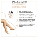 Bebak Leg Foundation Shade 0 for Flawless Skin 75 ml