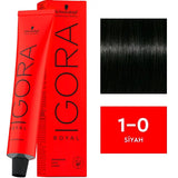 Igora Royal Permanent Color Creme 1-0 Black 60ml