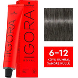 Igora Royal Permanent Color Creme 6-12 Dark Blonde Cendre Ash 60ml