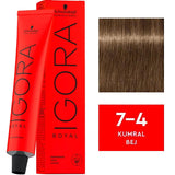 Igora Royal Permanent Color Creme 7-4 Medium Blonde Beige 60ml
