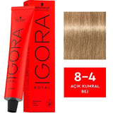 Igora Royal Permanent Color Creme 8-4 Light Blonde Beige 60ml