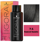 Igora Vibrance Tone on Tone Coloration 7-1 Medium Blonde Cendre 60ml