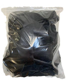 Black Full Grain Leather Scraps & Remnants – Sold by the Pound