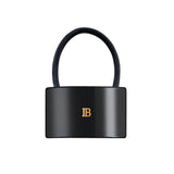 Balmain Cellulose Acetate Elastique pour Cheveux Hair Tie Black