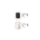 M-Pets Glam Stone and Pearl Pet Hair Accessory Black & Grey