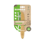M-Pets Bamboo 16-Tooth Pet Grooming Comb for Cats and Dogs 21.5cm