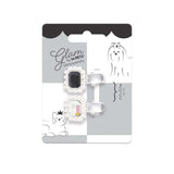M-Pets Glam Stone and Pearl Pet Hair Accessory Black & Grey