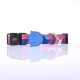 Lindo Pink Dream Dog Collar Stylish Patterned Large 46-70cm