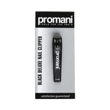 Promani PR-110 Deluxe Black Nail Clipper for Clean Cuts