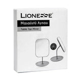 Lionesse Tabletop Makeup Mirror in Pink 3308