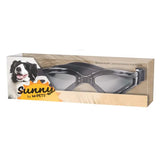 M-Pets Sunny Trailblazer Dog Goggles for Sun Protection Black