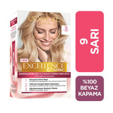 L'Oreal Excellence Creme Hair Color 9 Light Blonde