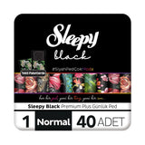 Sleepy Black Daily Super Normal Pads 40 Pack